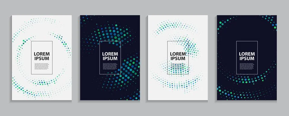 Simple Minimal Covers Template Design. Future Geometric Pattern. Vector Illus Stock Illustration