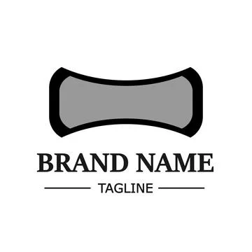 Simple Minimalist Business logo vector illustration on white background. Stock Illustration