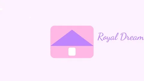 Simple Minimalist House Icon Design: Cute Real Estate and Property Outline Stock Footage 336879787