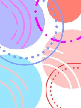 Simple minimalistic abstract background, abstract risography image for template Stock Illustration