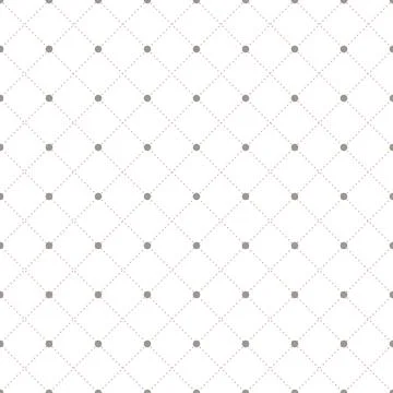 Simple minimalistic seamless patterns. Gentle ornaments with lines, drops, po Stock Illustration