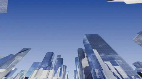 Simple Modern City Grid E1c Видео 170271057