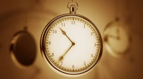 Simple modern clock. Vidéo 21590286