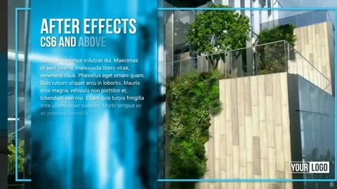 Simple Modern Slideshow Stock After Effects