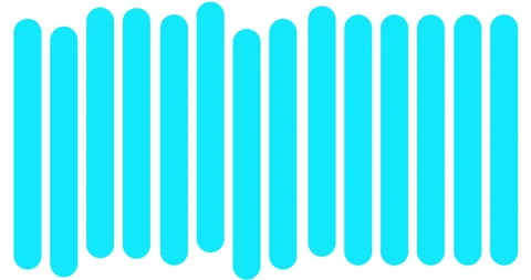 Simple monochromatic solid colored geometric lines moving 4K loop. Stock Footage 323492153