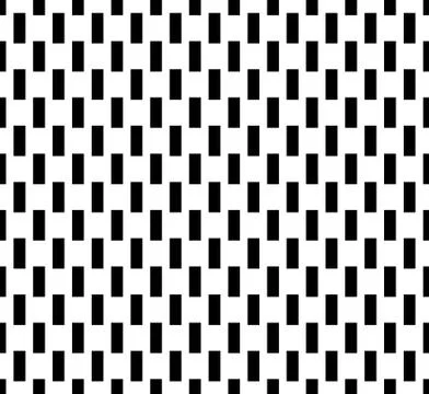 Simple monochrome pattern with rectangles. Vector art. Stockillustratie