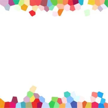 Simple mosaic abstract background Stock Illustration