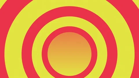 Simple Motion Background Sun Shining Red And Yellow Seamless Loop 스톡 동영상 124496570