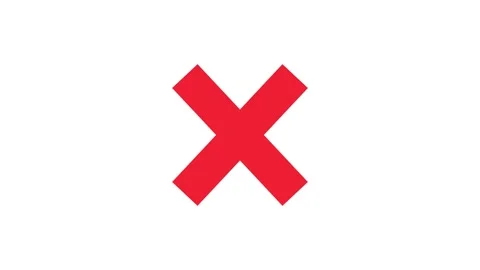 Simple motion graphics of wrong and correct symbols. for accepting or rejec.. Stock-Footage 240595879