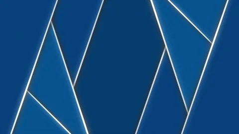 Simple moving gray shapes with glowing and shiny lines luxury background Video stock 296044100