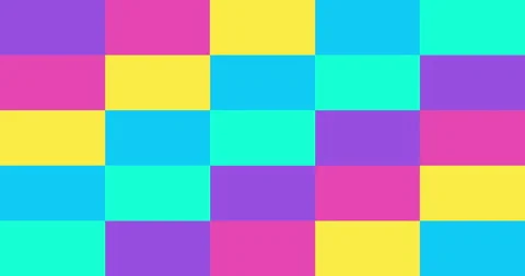 Simple moving squares transition animation. Modern geometric shapes transition Stock Footage 251597071