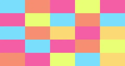 Simple moving squares transition animation. Modern geometric shapes transition Stock Footage 255621076