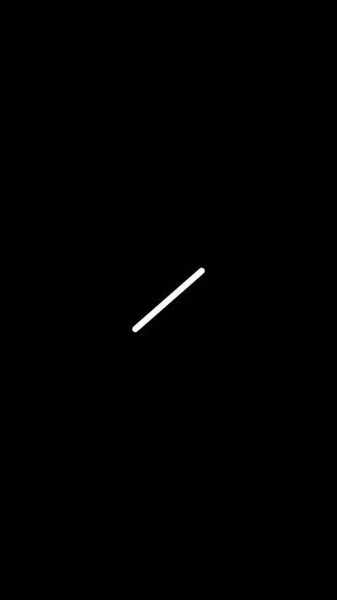 Simple Moving White Line Animation: Vertical Loop Video stock 279818205