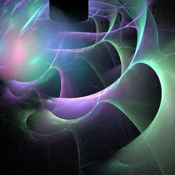 Simple multicolor abstract pattern on black background, wallpaper, design Stock Photos