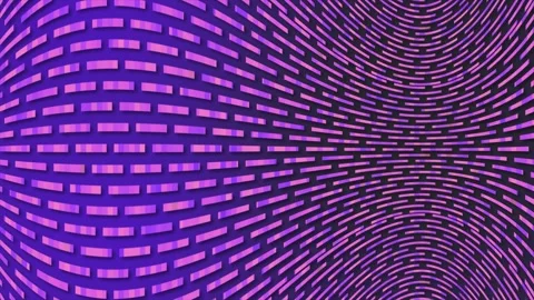 Simple multicolor small lines arranged in fish shape pattern background Stock Footage 272481359