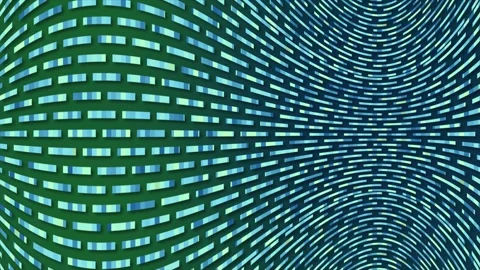 Simple multicolor small lines arranged in fish shape pattern background Stock Footage 272481389
