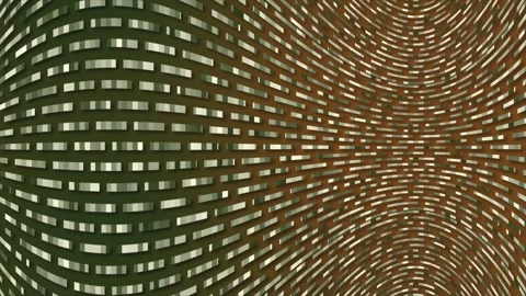Simple multicolor small lines arranged in fish shape pattern background Stock Footage 272481390