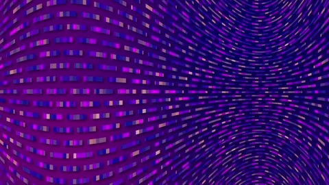 Simple multicolor small lines arranged in fish shape pattern background Stock Footage 272481417