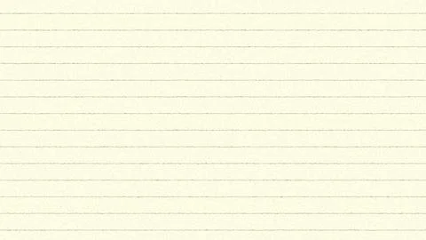 Simple Notebook Background with Clean Ruled Lines Stock Illustration