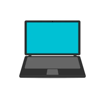 Simple notebook icon - vector illustration. Stock Illustration