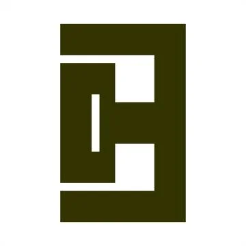 Simple OB, DB, BO, BD initials letter company logo Illustrazione stock