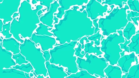 Simple ocean surface animation loop Stock Footage 311904067