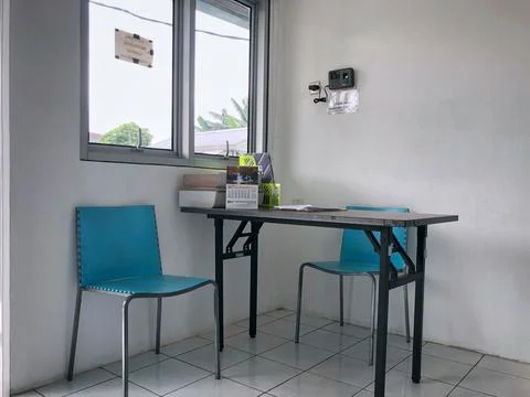 Simple office space interior Stock Photos