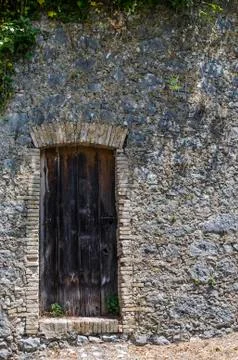 Simple old doors Stock-Fotos