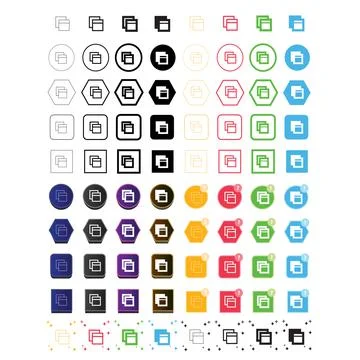 Simple Open window icon sign design 스톡 일러스트