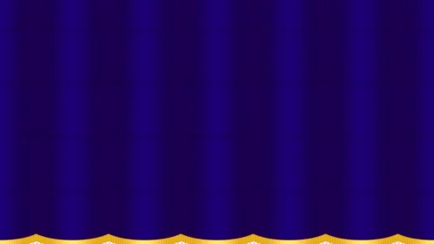 Simple opera curtain Transitions. 1080p - 30 fps - Alpha Channel (4) Video stock 256100366