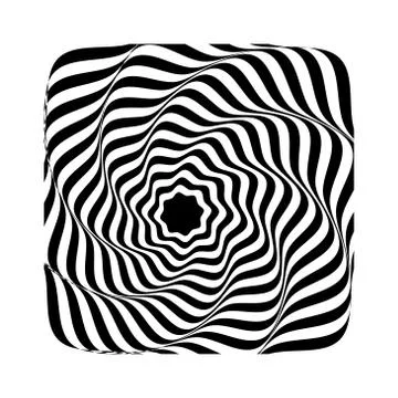 Simple Optical Wave Art Background Abstract vector background . Stock Illustration