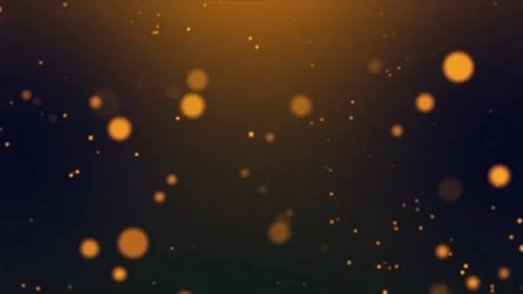 Simple Orange Bokeh Motion Graphics Background Stock Footage 172520673