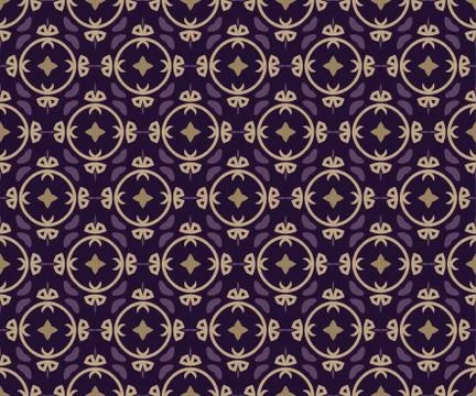 Simple ornament seamless pattern background Stock Illustration