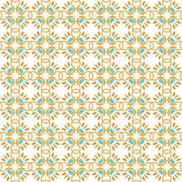 Simple ornament seamless pattern background Illustrazione stock