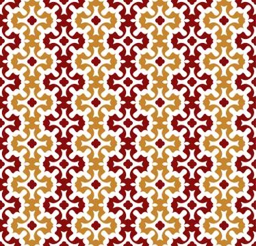 Simple ornament seamless pattern background Stock Illustration