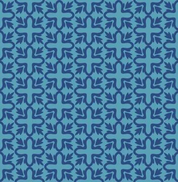 Simple ornament seamless pattern background Stock Illustration
