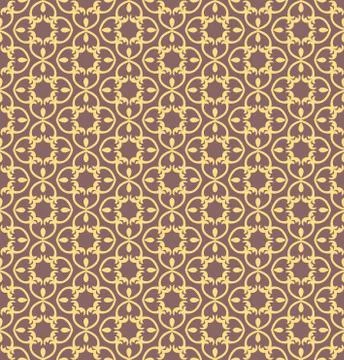Simple ornament seamless pattern background Stock Illustration