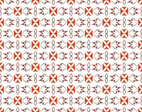 Simple ornament seamless pattern background Stock Illustration