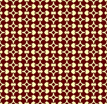Simple ornament seamless pattern background Illustrazione stock