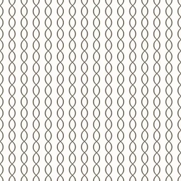 Simple ornamental pattern - seamless. Stock Illustration