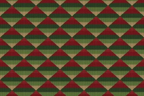 Simple ornamental pattern, textile print. Pattern for fabric and trellis. Stock Illustration