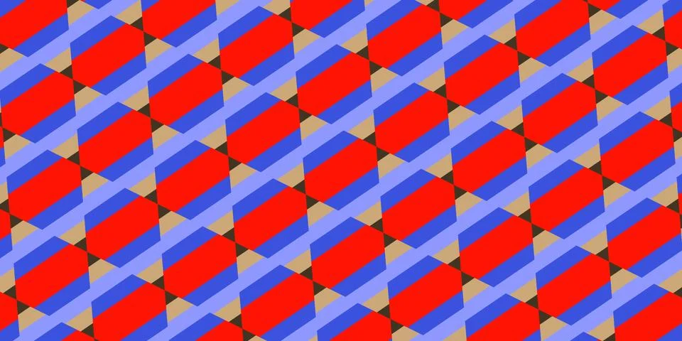 Simple ornamental pattern, textile print. Pattern for fabric and trellis. Stock Illustration