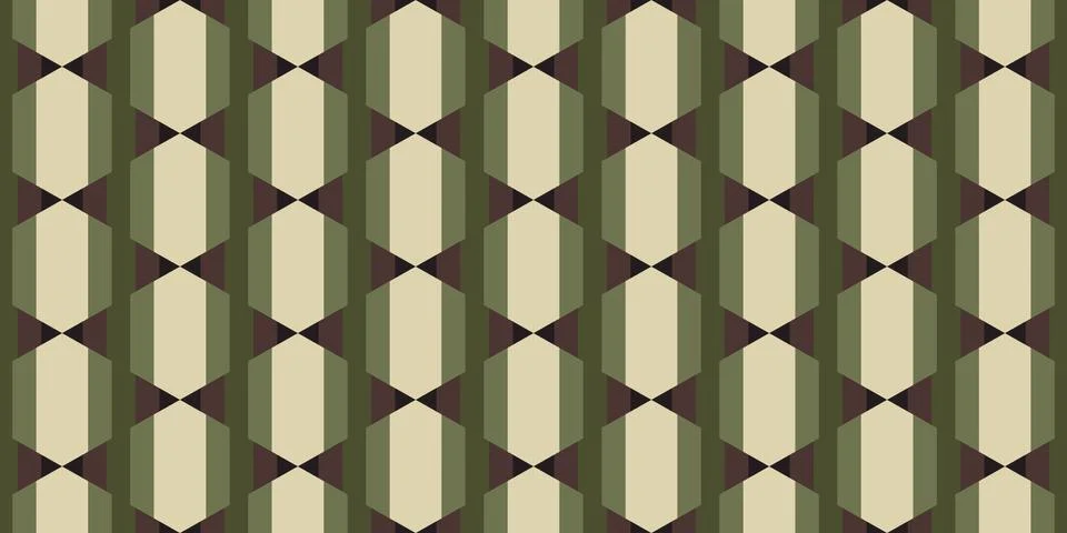 Simple ornamental pattern, textile print. Pattern for fabric and trellis. Stock Illustration