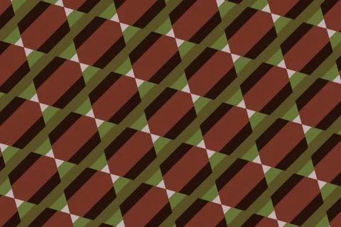 Simple ornamental pattern, textile print. Pattern for fabric and trellis. Stock Illustration