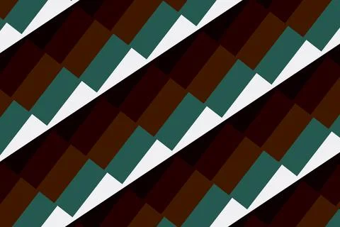 Simple ornamental pattern, textile print. Pattern for fabric and trellis. Stock Illustration