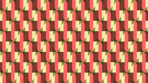 Simple ornamental pattern, textile print. Pattern for fabric and trellis. Stock Illustration
