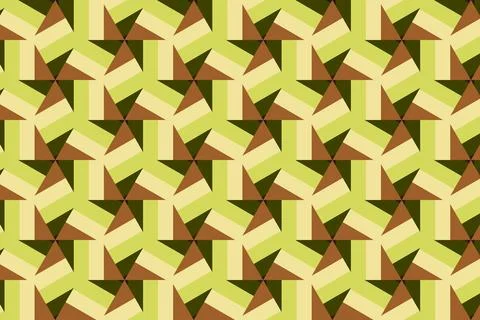 Simple ornamental pattern, textile print. Pattern for fabric and trellis. Stock Illustration