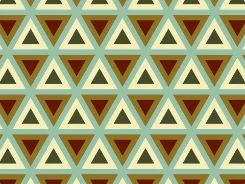Simple ornamental pattern, textile print. Pattern for fabric and trellis. Stock Illustration