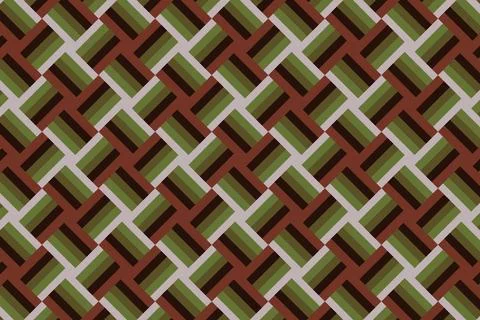 Simple ornamental pattern, textile print. Pattern for fabric and trellis. Stock Illustration