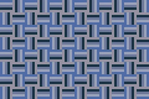 Simple ornamental pattern, textile print. Pattern for fabric and trellis. Stock Illustration